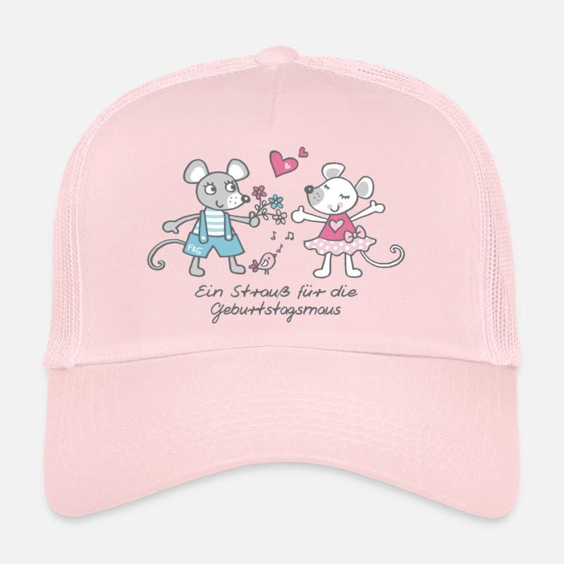 Geburtstagsmaus - Trucker Cap - Hellrosa