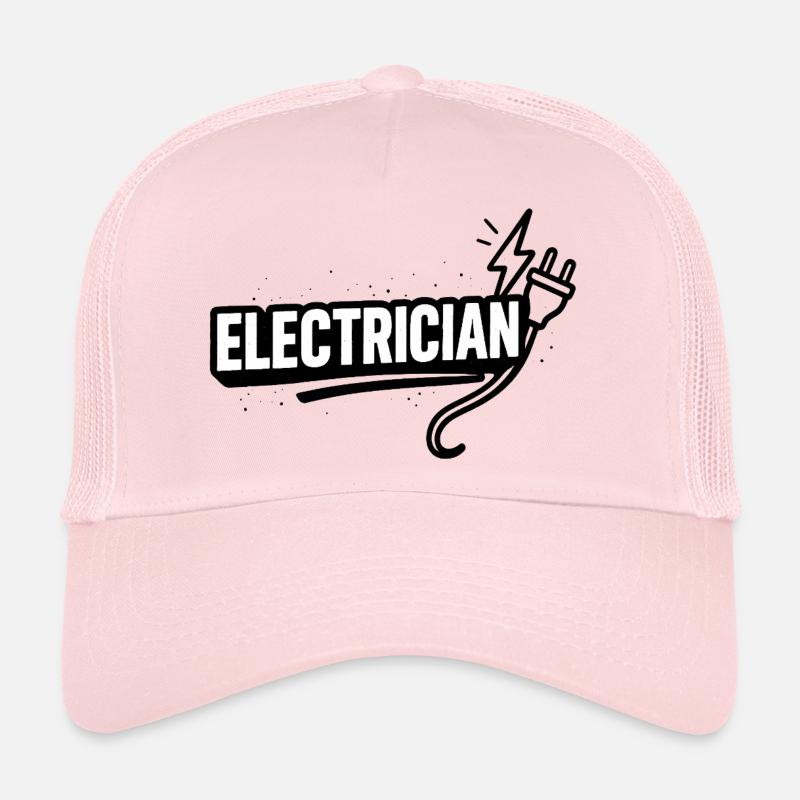 Flash de câble Motif d’Électricien Casquette trucker 