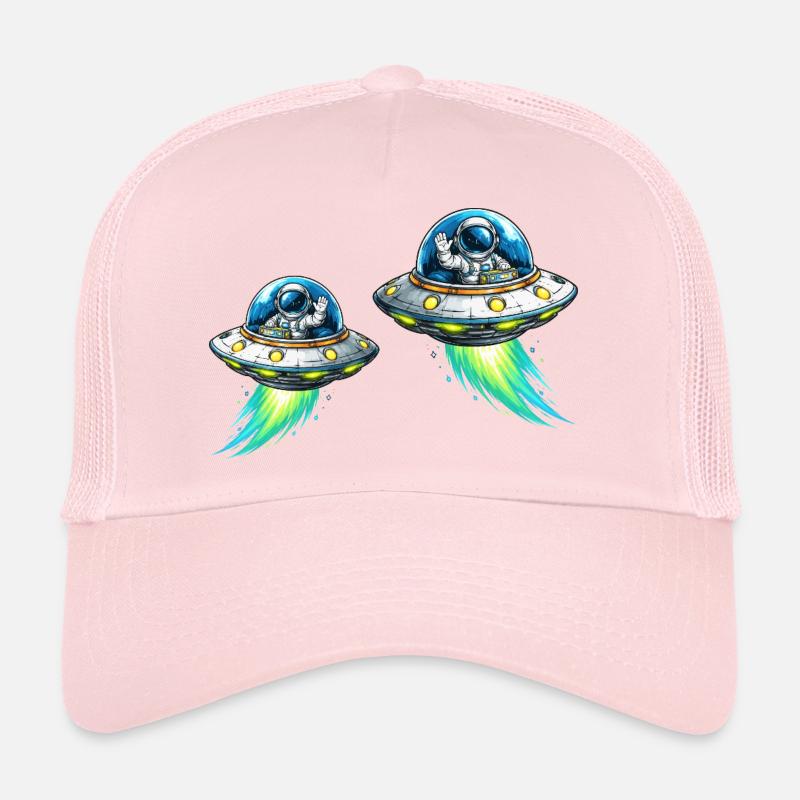 OVNI, astronautes, aventure spatiale Casquette trucker 