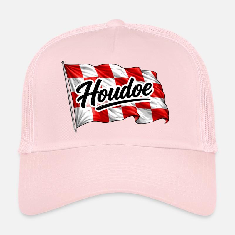 Brabant-Flagge mit Houdoe schwenken Trucker Cap