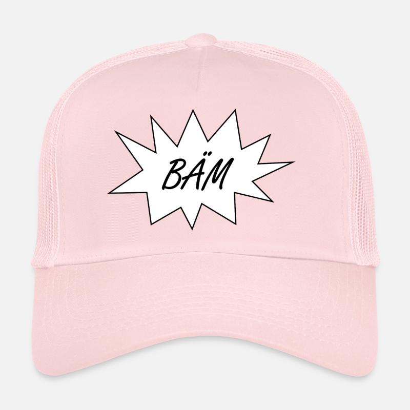 Zack-Bäm - Trucker Cap - Hellrosa