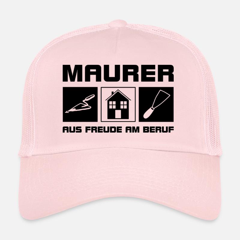 Maurer - Aus Freude am Beruf Trucker Cap