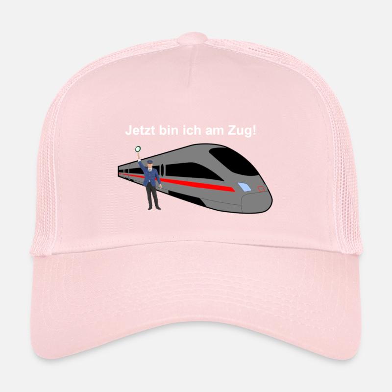 Jetzt bin ich am Zug! - Trucker Cap - Hellrosa