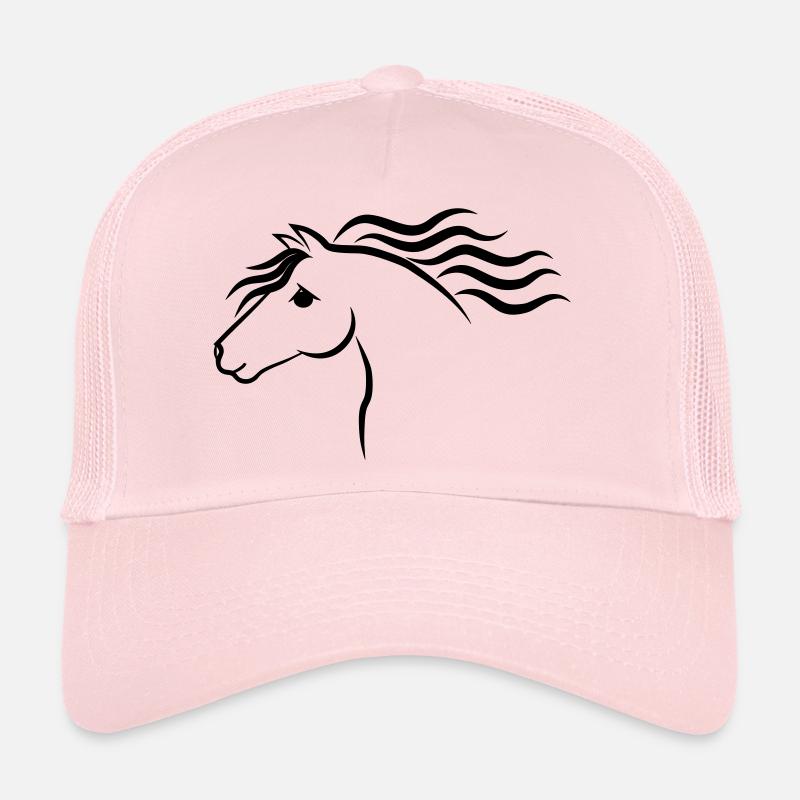 Horse Design Casquette trucker 
