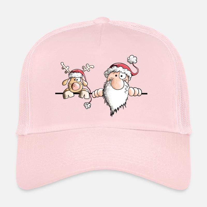 Das Weihnachts Team - Trucker Cap - Hellrosa