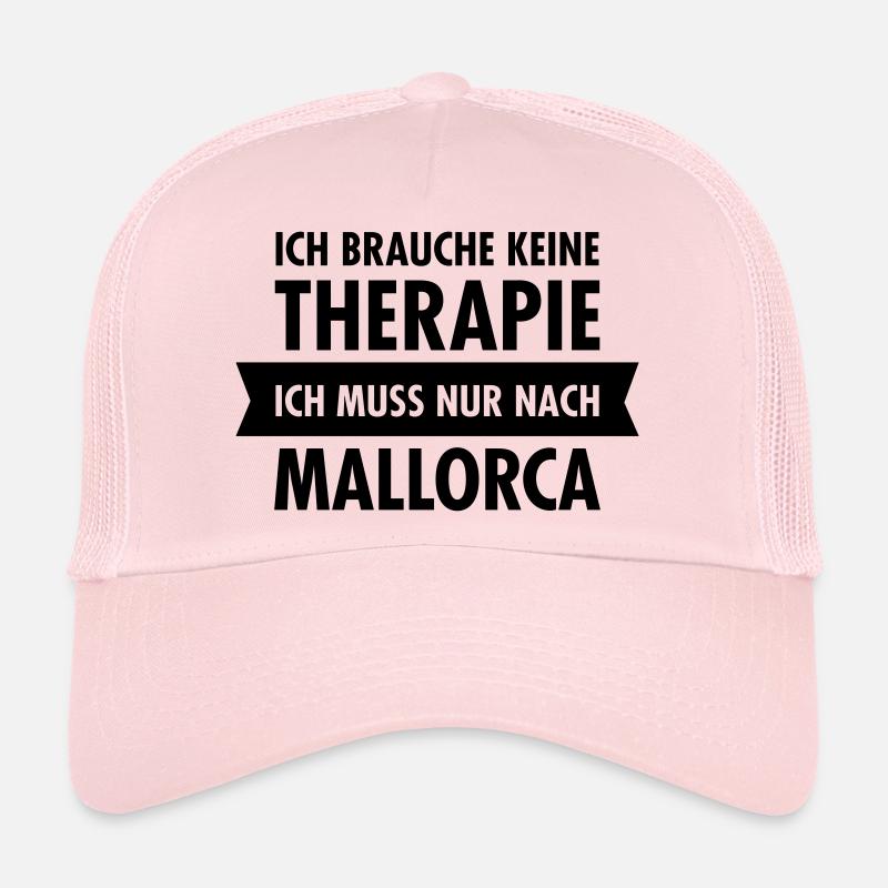 Therapie - Mallorca - Trucker Cap - Hellrosa