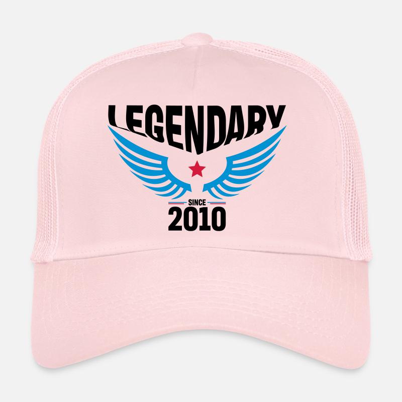 2010 - Trucker Cap - Hellrosa