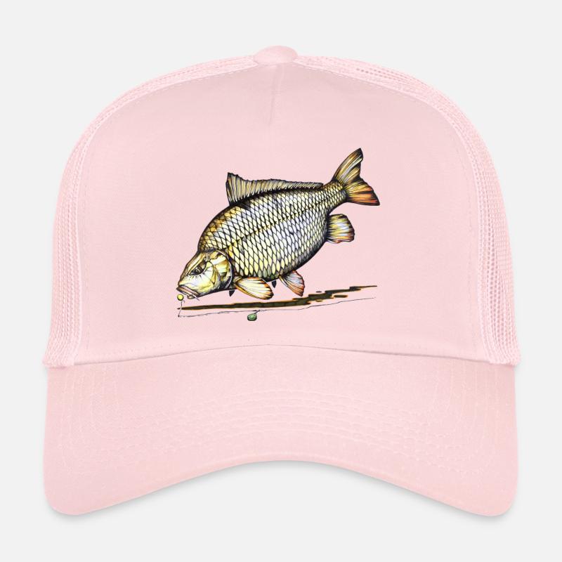 Conception courante de la pêche à la carpe Casquette trucker 