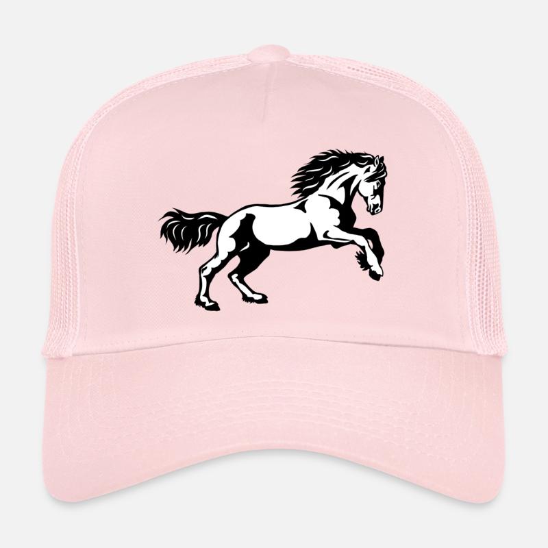 Friesen Galopp - Trucker Cap - Hellrosa