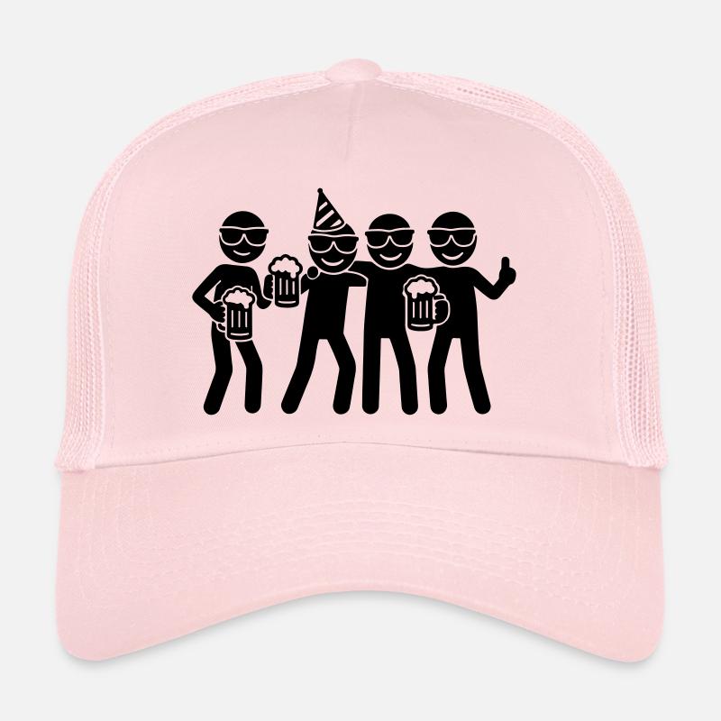 Fête de groupe d’anniversaire Casquette trucker 
