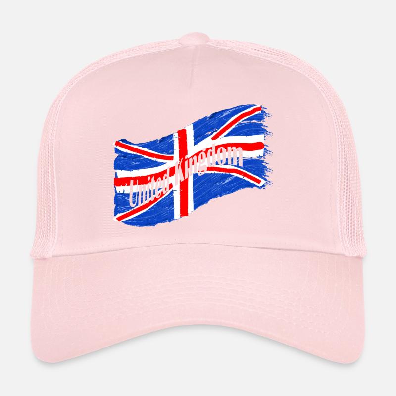 England Flag Trucker Cap