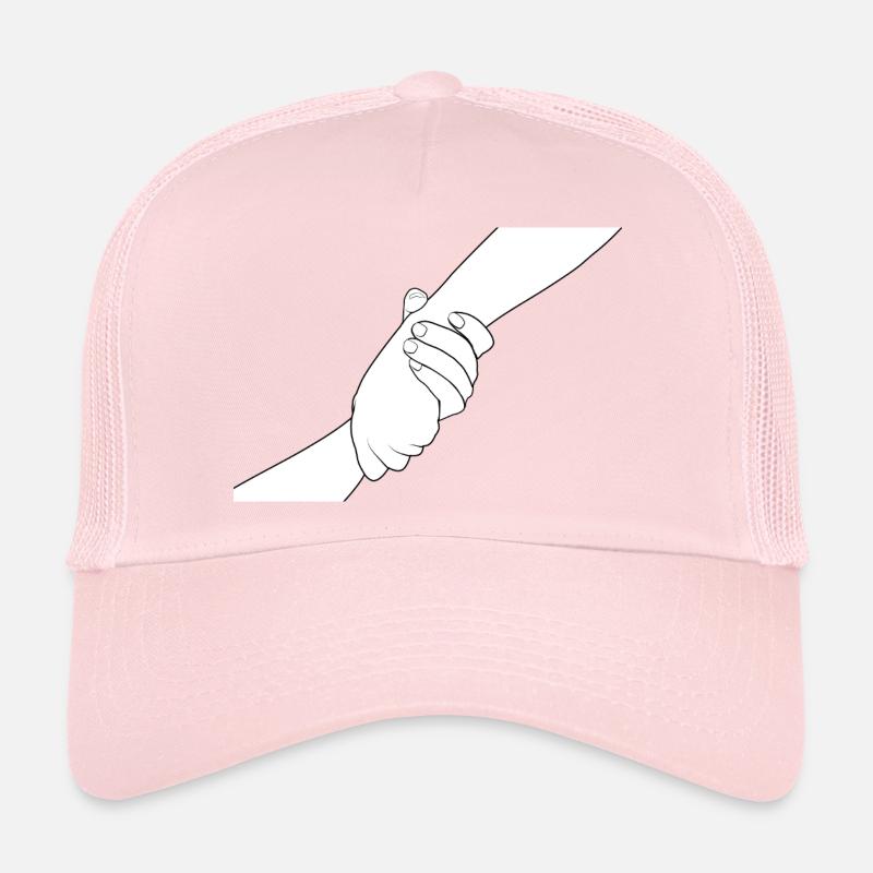 Les Mains de la Connexion Casquette trucker 