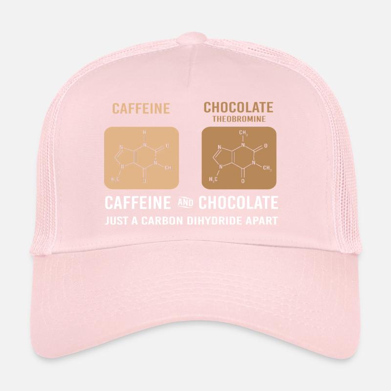Chemistry Science Physics Laboratory Structural Formula Trucker Cap