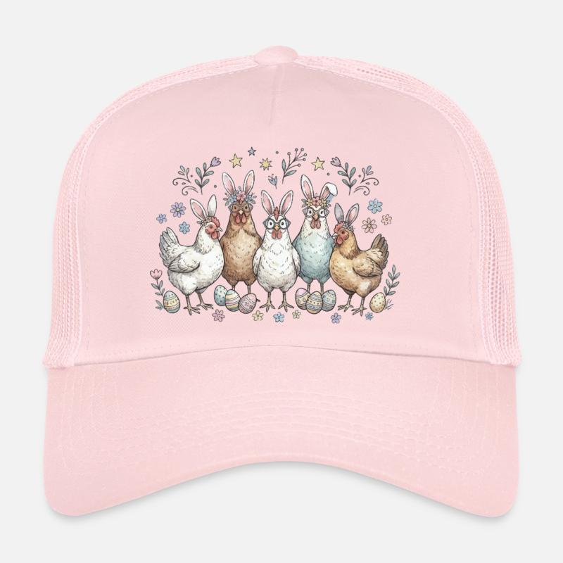 Osterhasen Bande mit Eiern Trucker Cap