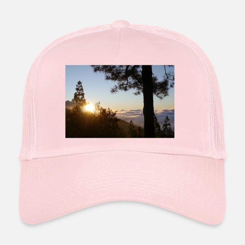 Teide, Tenerife - Trucker Cap - pale pink