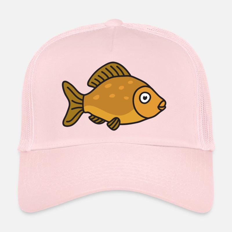 Pêche au poisson carpe Casquette trucker 