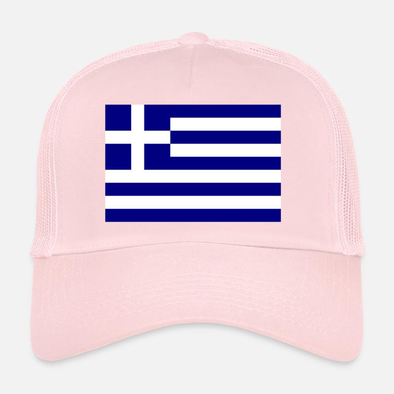Drapeau de la Grèce Casquette trucker 