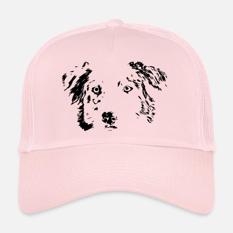 Chien, cadeau, berger australien, idée Casquette trucker 