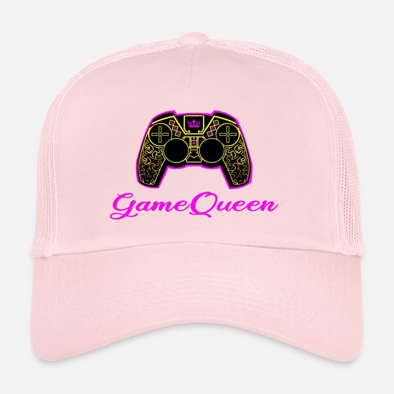 Game Queen Gaming Controller Trucker Cap