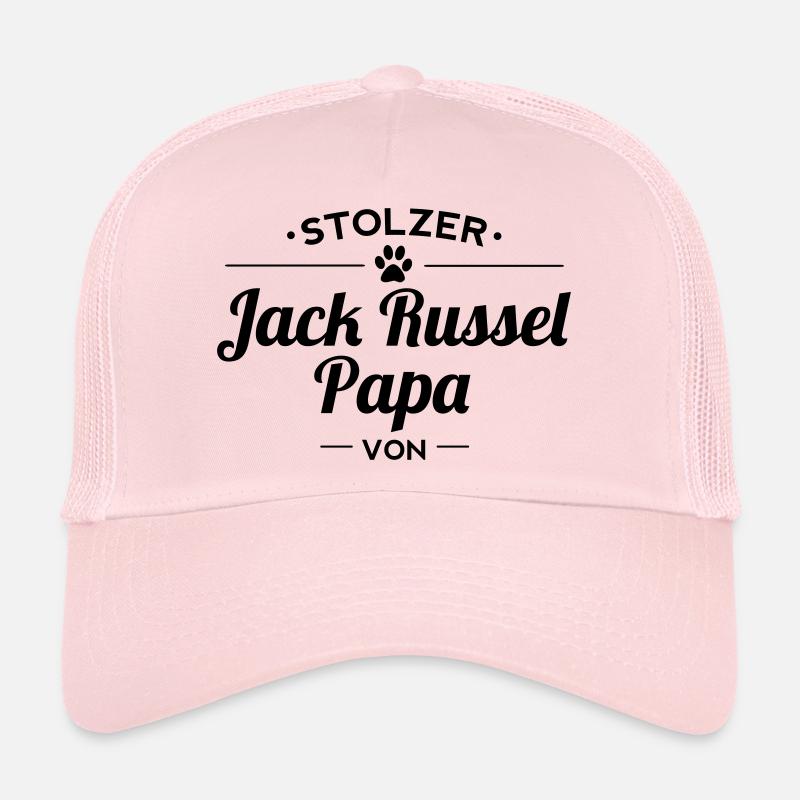 Jack Russel-Papa Wunschname Trucker Cap
