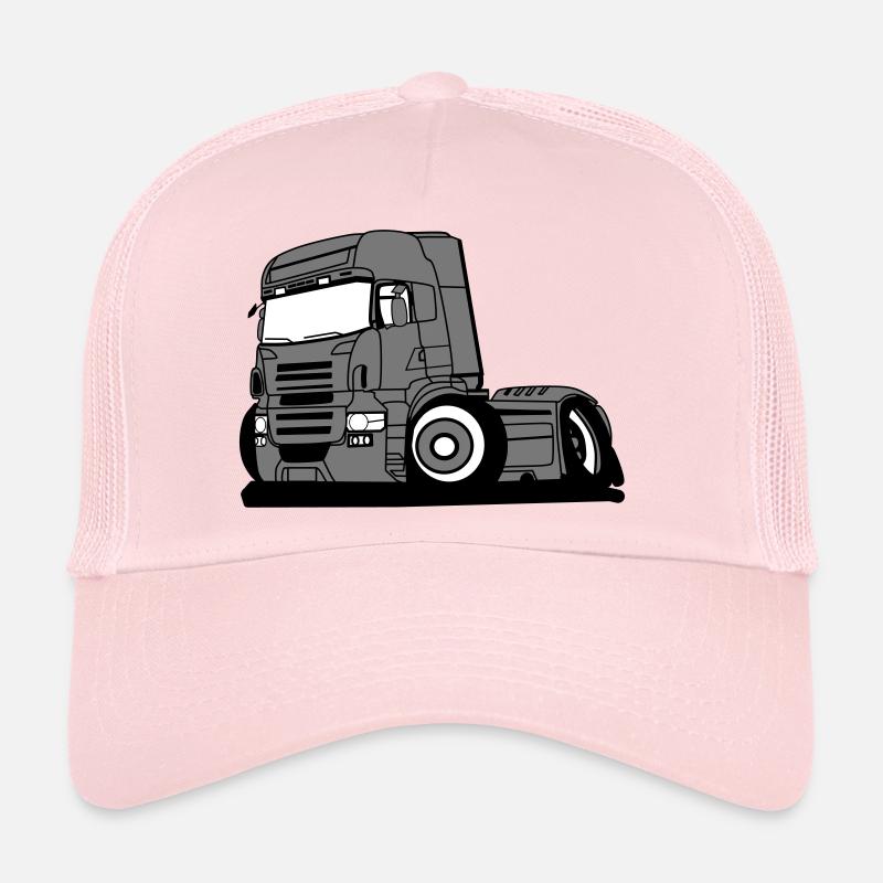 Chauffeur professionnel de véhicule poids lourd Casquette trucker 
