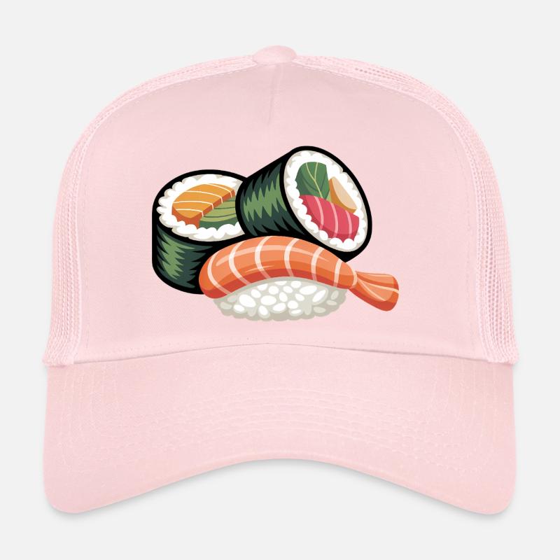 Rouleau de sushi simple Casquette trucker 