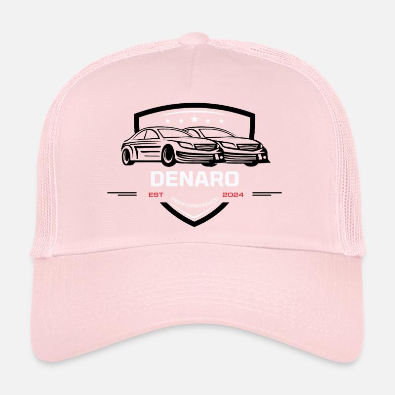 DENARO Performance Emblem 2024 - Trucker Cap - Hellrosa