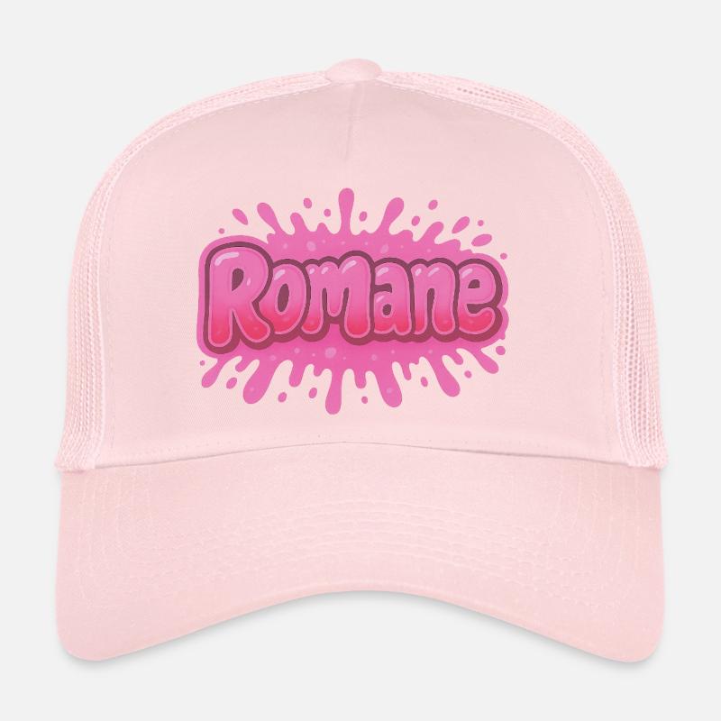 Graffiti Romane Name Gift Ideal Printable su Trucker Cap