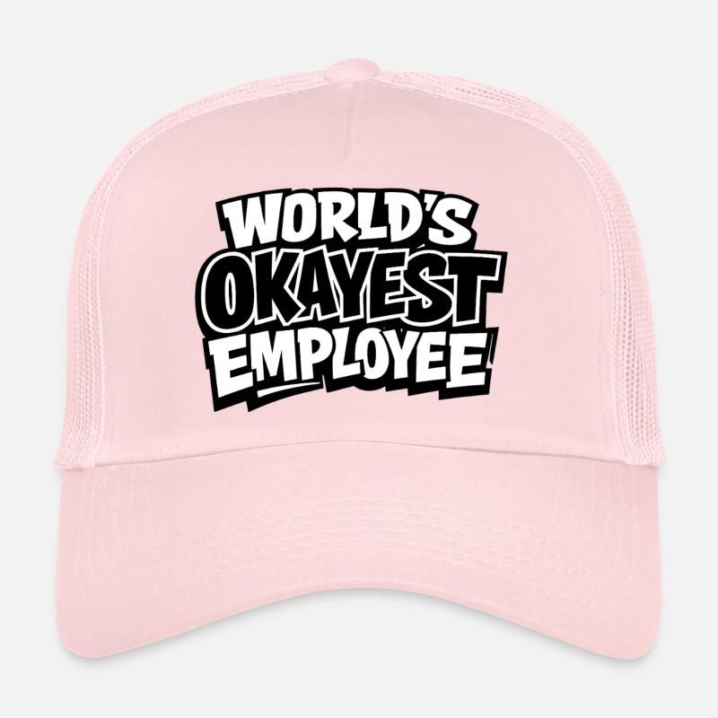 Employé le plus correct, discours drôle Casquette trucker 