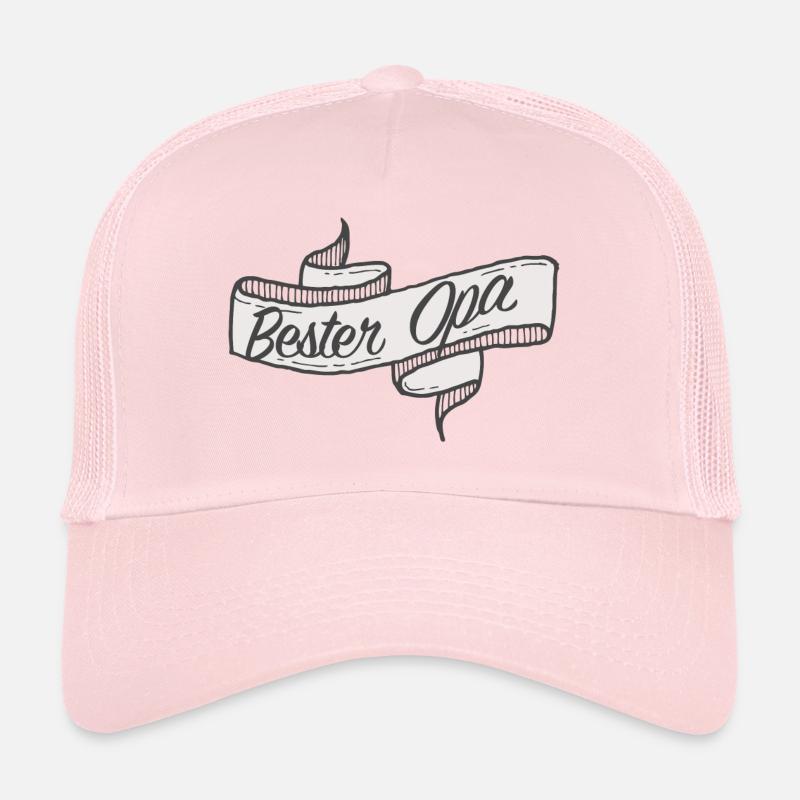Bester Opa - Trucker Cap - Hellrosa