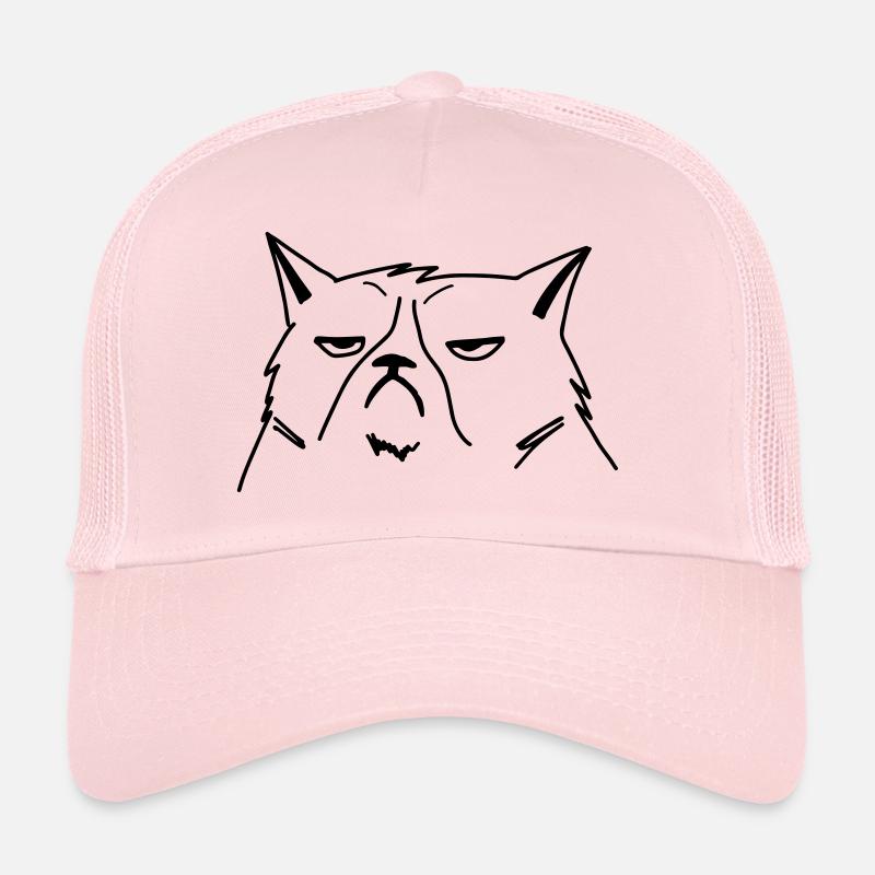 grumpy cat Trucker Cap