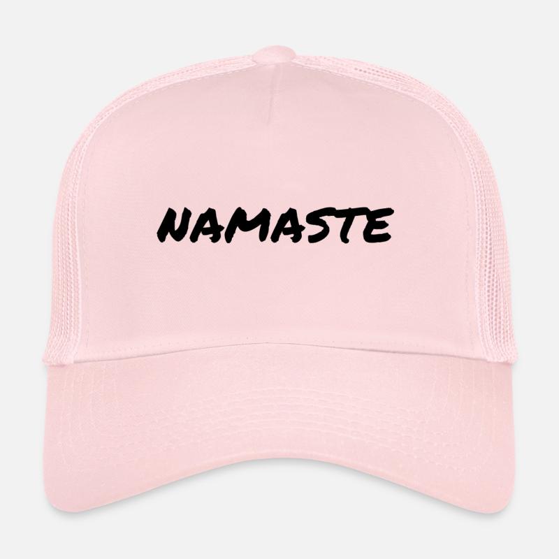 Namaste - Trucker Cap - pale pink