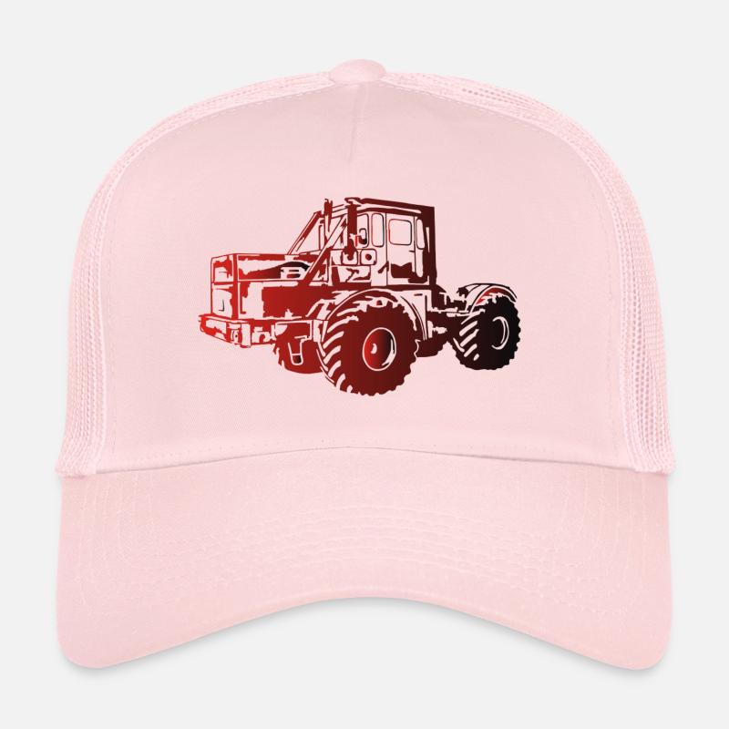 Kirovets K700 Traktor K70 - Trucker Cap - Hellrosa