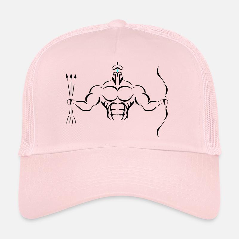 Alpha Archer Deluxe - Trucker Cap - pale pink