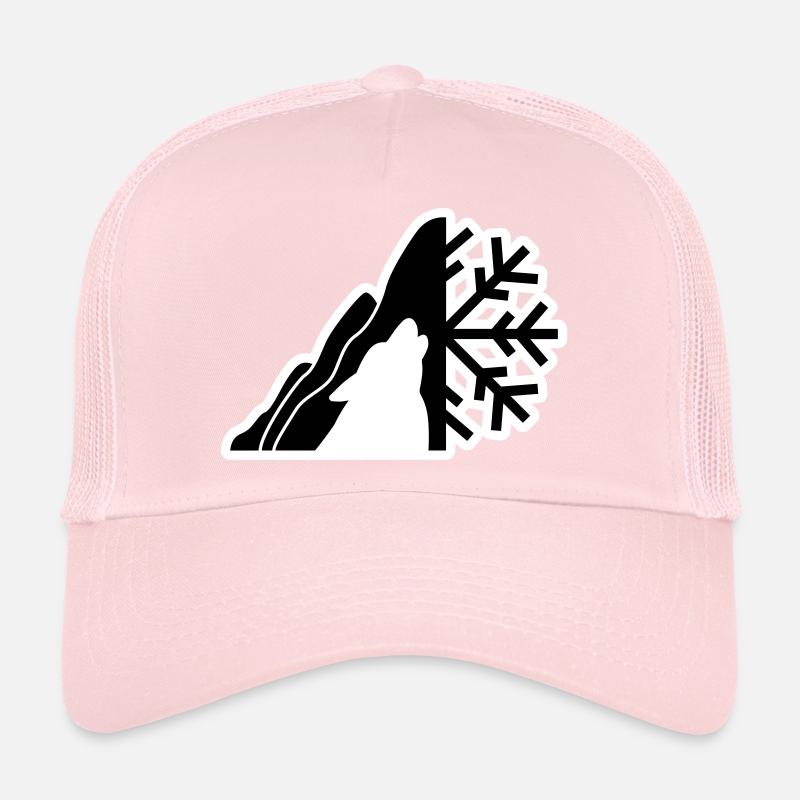 Logo de la montagne Casquette trucker 