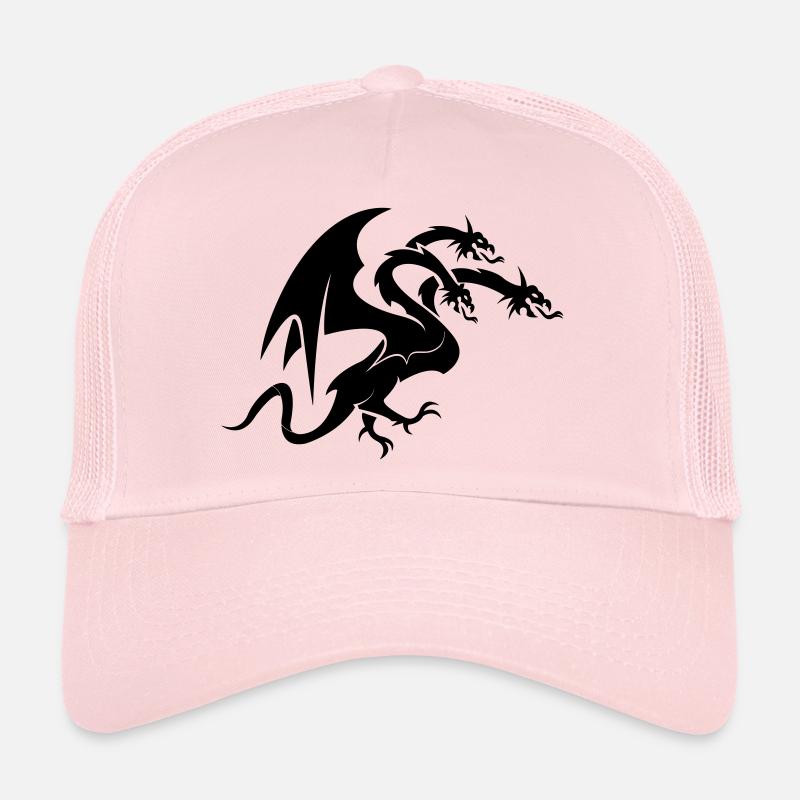 Tête de dragon 3 Casquette trucker 