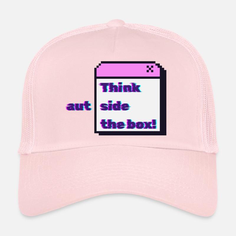 Pensez à aut-off the box - Bug Casquette trucker 