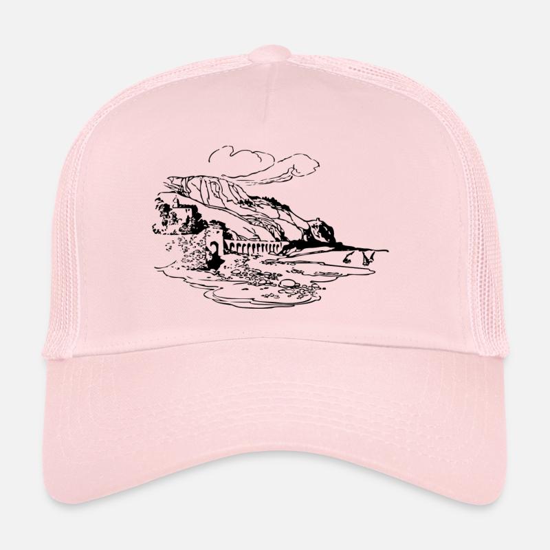 pont pont bauen34 architecture architecture Casquette trucker 