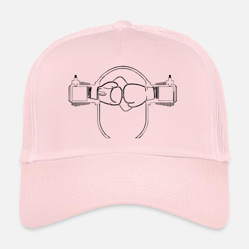 Boxer Motor Trucker Cap