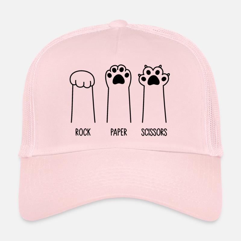 Roche Papier Ciseaux Casquette trucker 