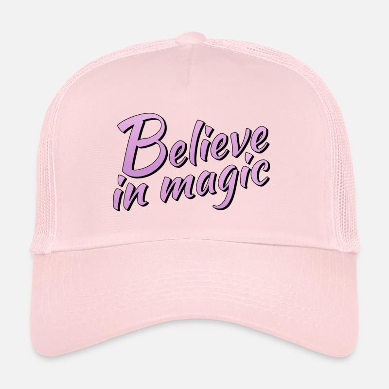 Believe in magic - Trucker Cap - Hellrosa