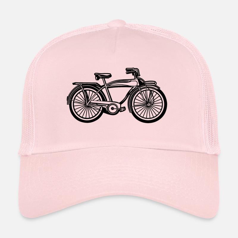 Plage croiseur vélo 01_schwarz Casquette trucker 