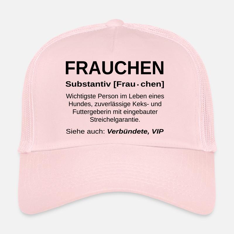 Frauchen Substantiv Trucker Cap