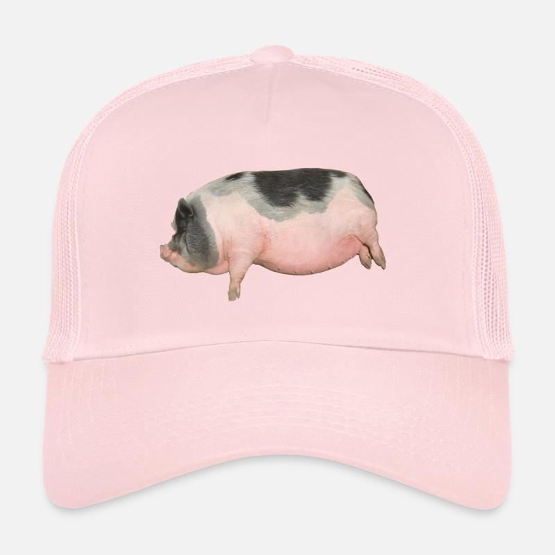 pig - Trucker Cap - pale pink