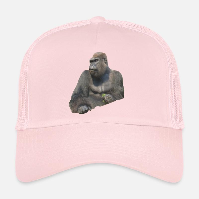 gorilla - Casquette trucker  - rose pâle