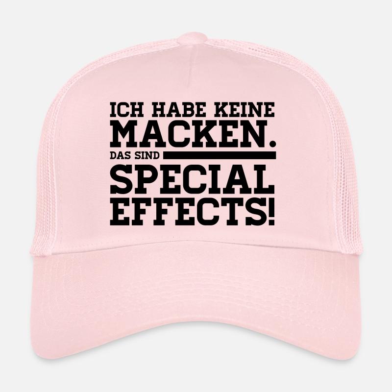 I HAVE NO MACKEN - THESE ARE SPECIAL EFFECTS! Trucker Cap