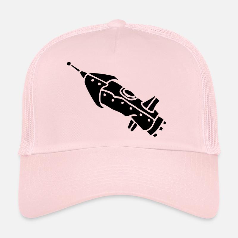 space shuttle space ship Rakete rocket satellite Casquette trucker 