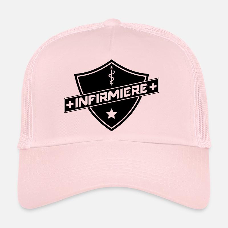 blason infirmiere Casquette trucker 