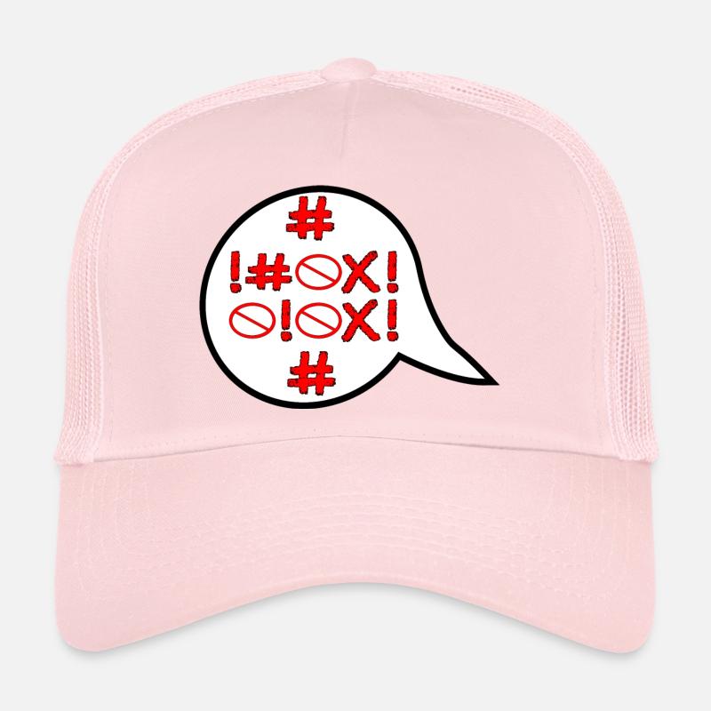 VERBOTEN - WÜTEND WUT - EMOTIONEN - Trucker Cap - Hellrosa
