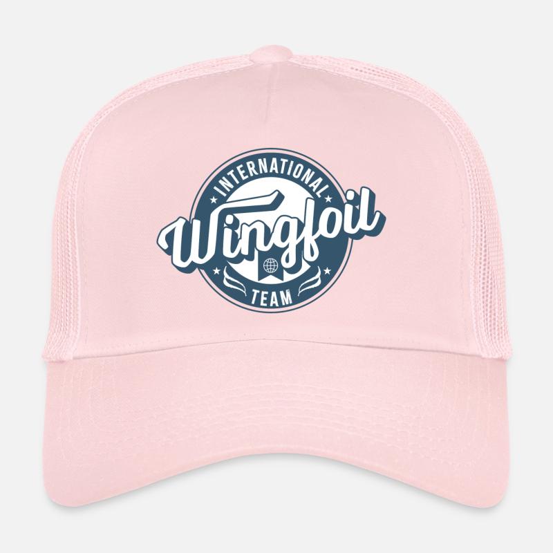 International Wingfoil Team - Trucker Cap - Hellrosa